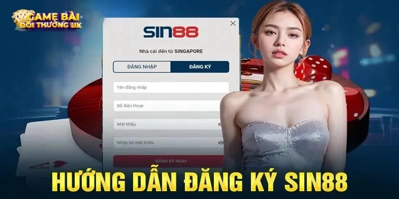 Đăng ký Sin88 thật dễ khi đã có hướng dẫn cụ thể