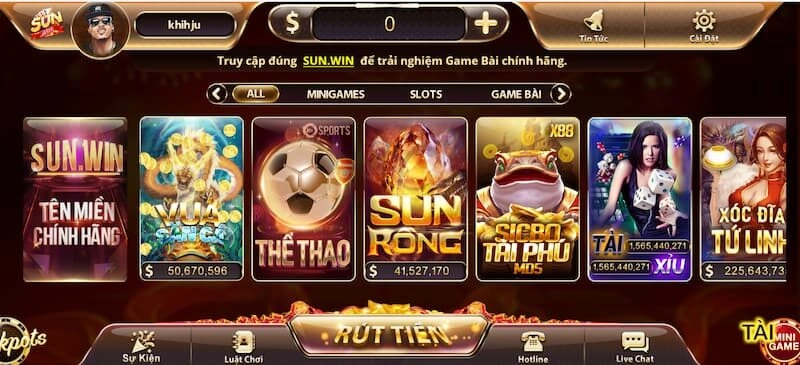 Sunwin hiện cán mốc 1 triệu thành viên