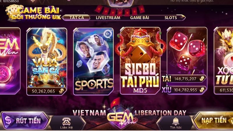 Khuyến Mãi Gemwin