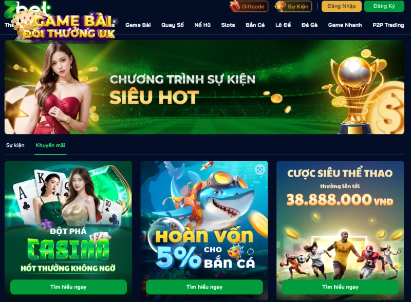 Khuyến mãi Zbet