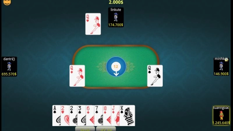 bài phỏm bao nhiêu lá